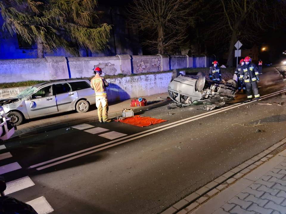 Tragiczny wypadek w Rudzie. Nie żyje jedna osoba