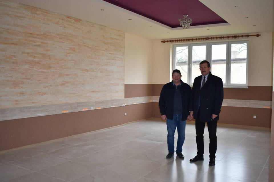 Druhowie z OSP Wygoda Mikołajewska wyremontowali salę spotkań