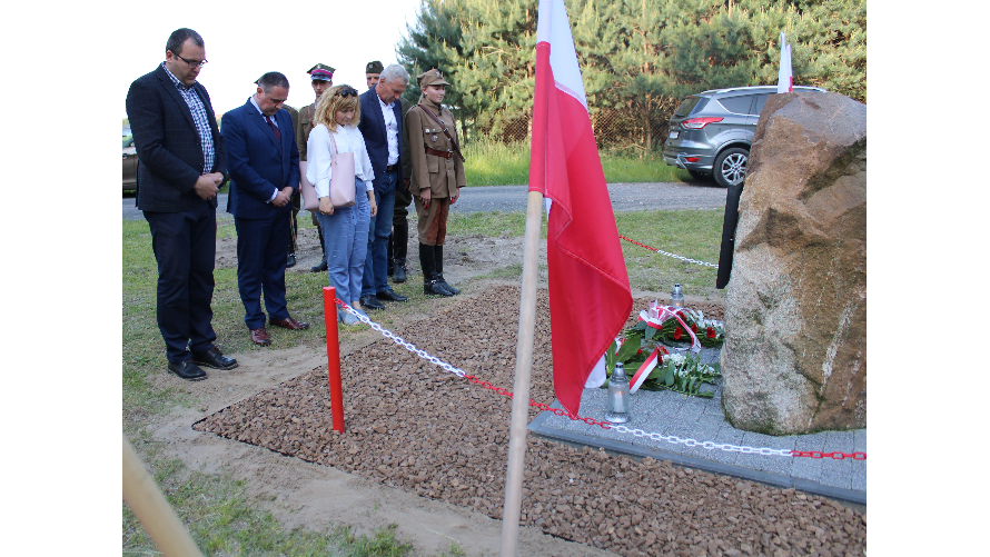Uczcili pamięć mieszkańca wsi Studzianna zabitego podczas II wojny światowej