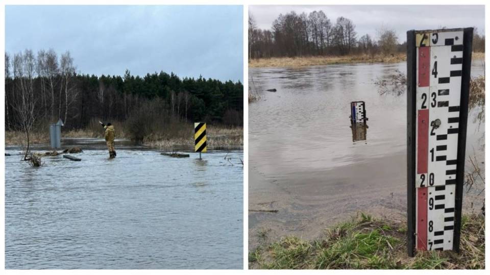 Warta przekroczyła stan alarmowy! Rzeka już wystąpiła z koryta zalała pola, odcięła drogi! [Wideo, foto]