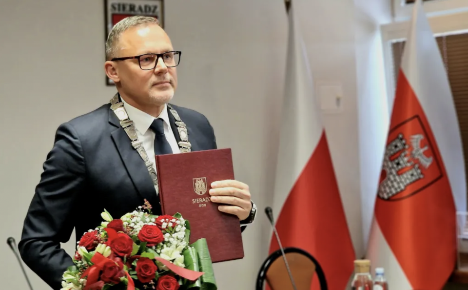 Paweł Osiewała oficjalnie zaprzysiężony na Prezydenta Miasta Sieradza
