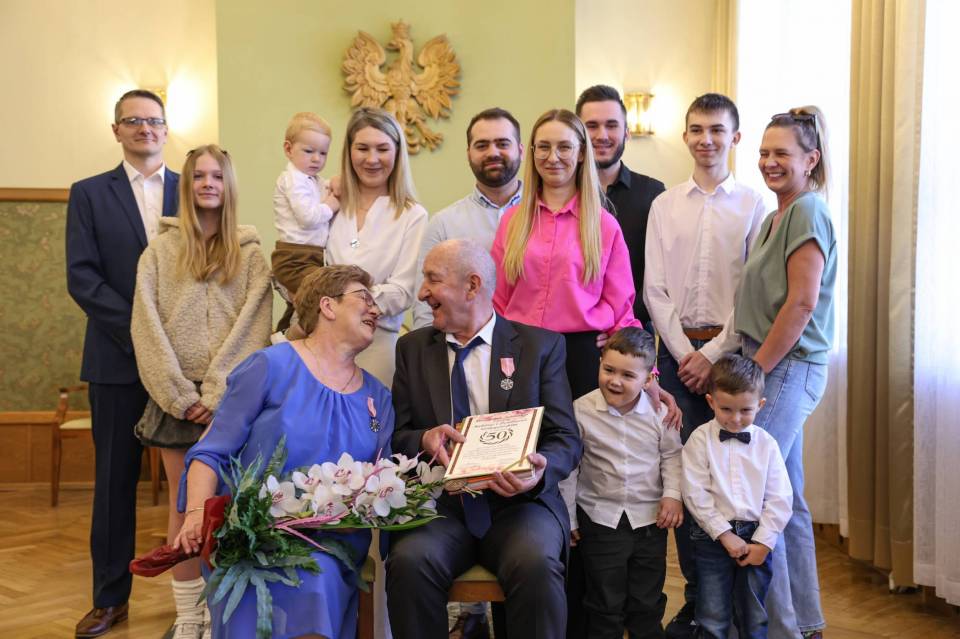 Złote Gody piotrkowskich par To małżeństwa na medal! [Foto]