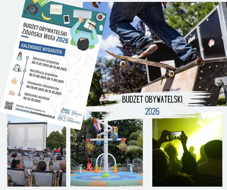 Od robotyki po wodne fontanny - mieszkańcy zdecydują, na co pójdzie ponad milion złotych! Niebawem rusz głosowanie